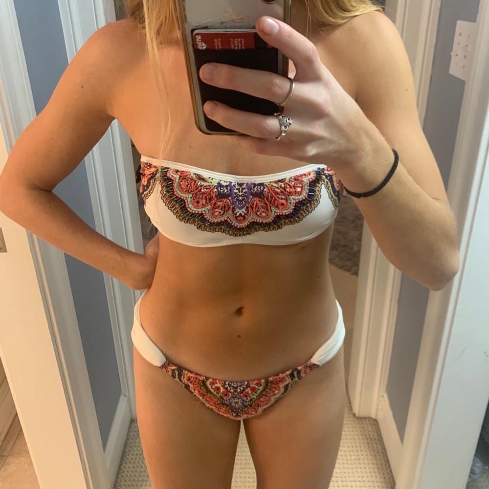 South moon under beaded bikini